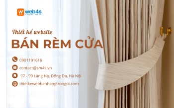 Tuyệt chiêu Thiết kế website bán rèm cửa thu hút khách hàng hiệu quả