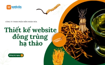 Thiết kế website đông trùng hạ thảo Hiện Đại - Đẹp Mắt - Chất Lượng