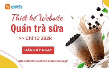 Thiết kế website quán trà sữa tại Web4s sẽ như thế nào?